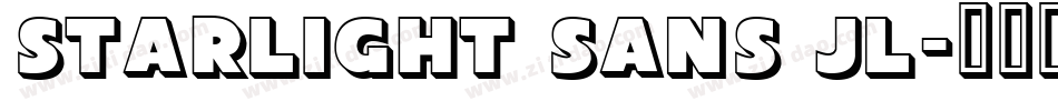 Starlight Sans JL字体转换